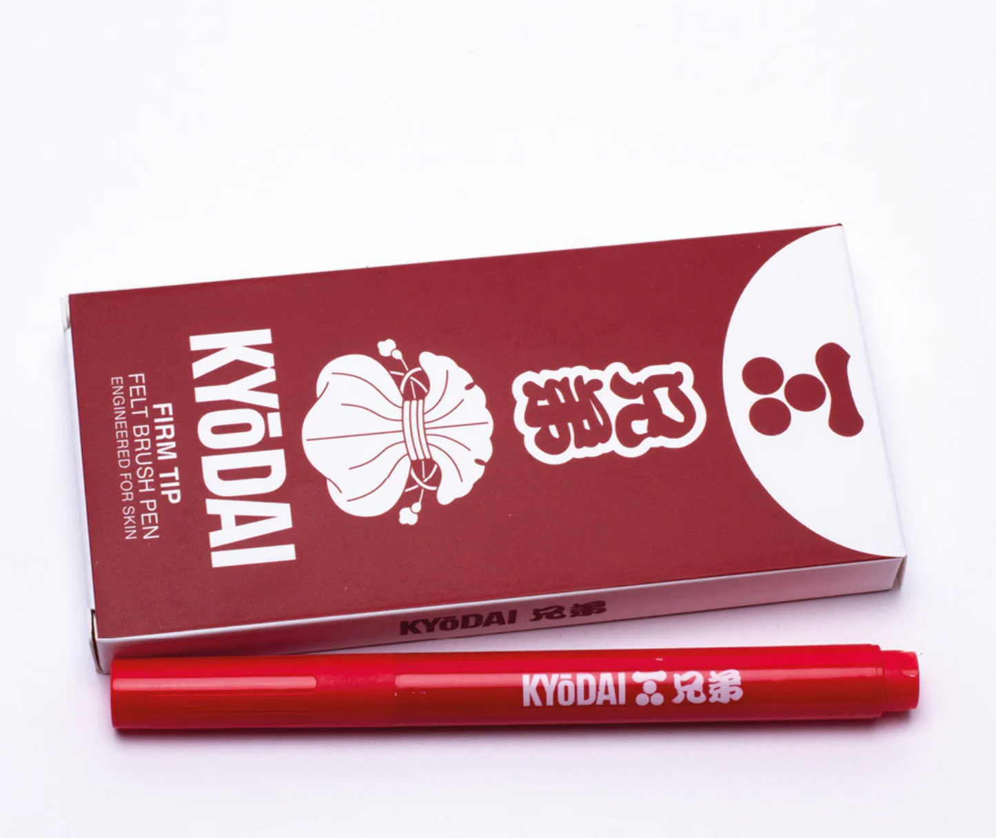 KYŌDAI Firm-Tip Brush Pen Single -TOKIO RED