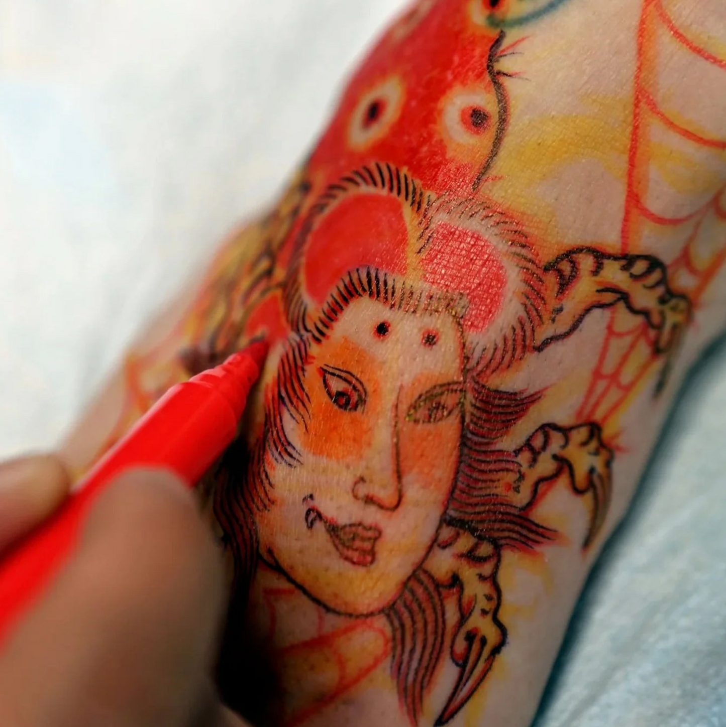 KYŌDAI Firm-Tip Brush Pen Single -TOKIO RED