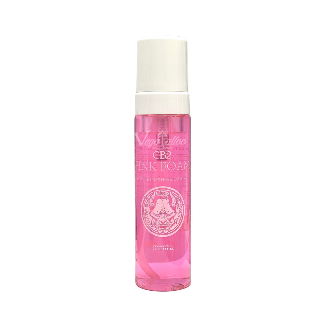 Aloe Tattoo pink foam redness control