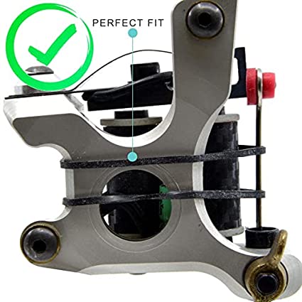 Rubber Band Thick Black Large