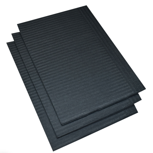 Dental Bibs Black  125 pcs