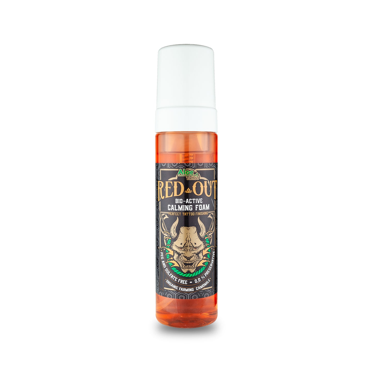 Aloe Tattoo Aftercare red Out Foam bottle 220ml