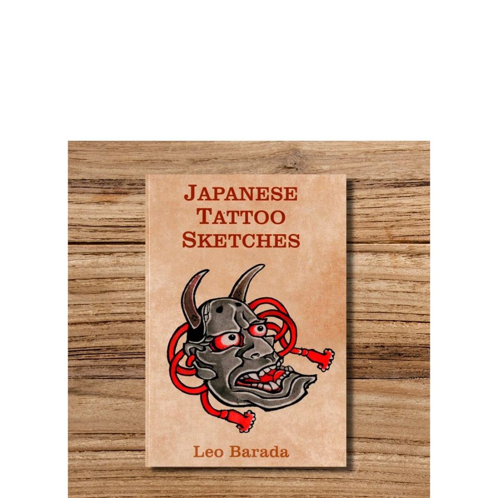 sketch Japanese tattoo Leo Barada photo