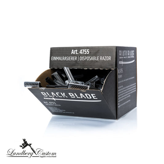 BLACK BLADE DISPOSABLE RAZOR 100PCS photo