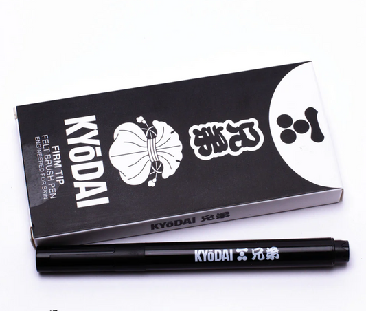 KYŌDAI Firm-Tip Brush Pen Single - GENTIAN VIOLET