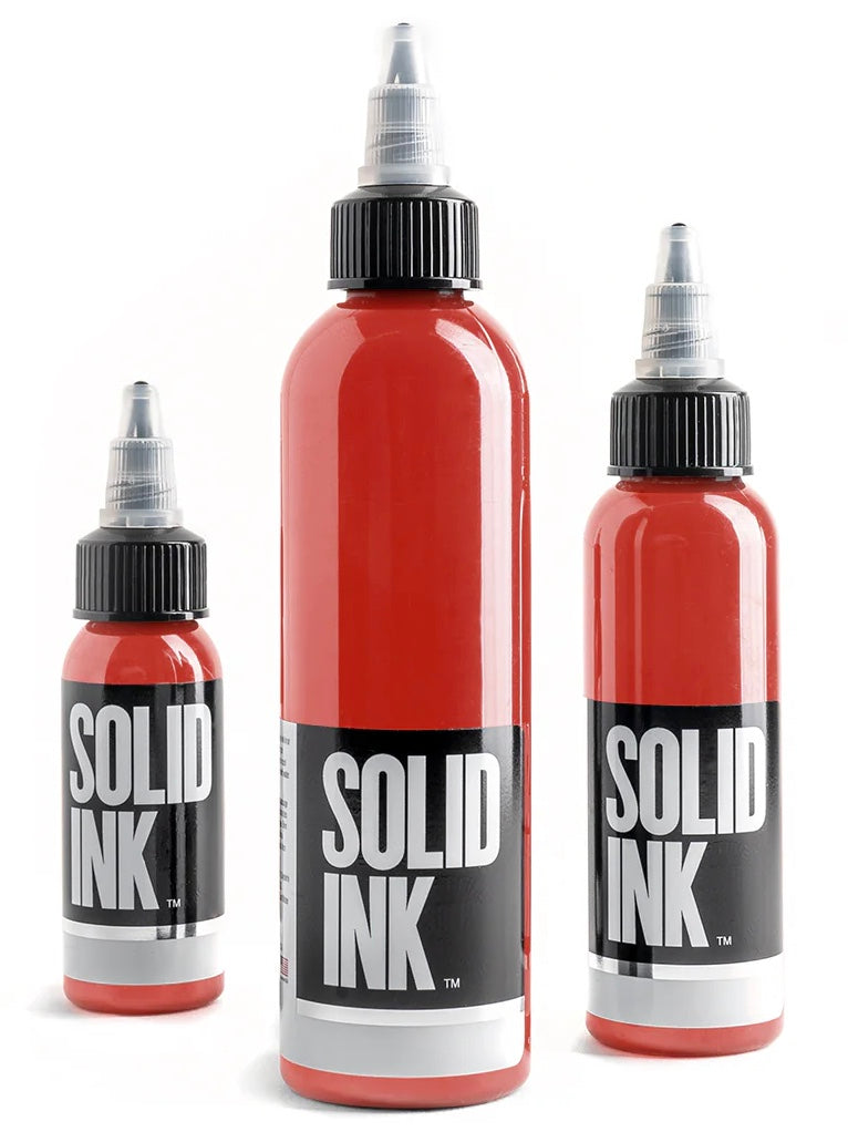 Solid Ink - Red 4oz