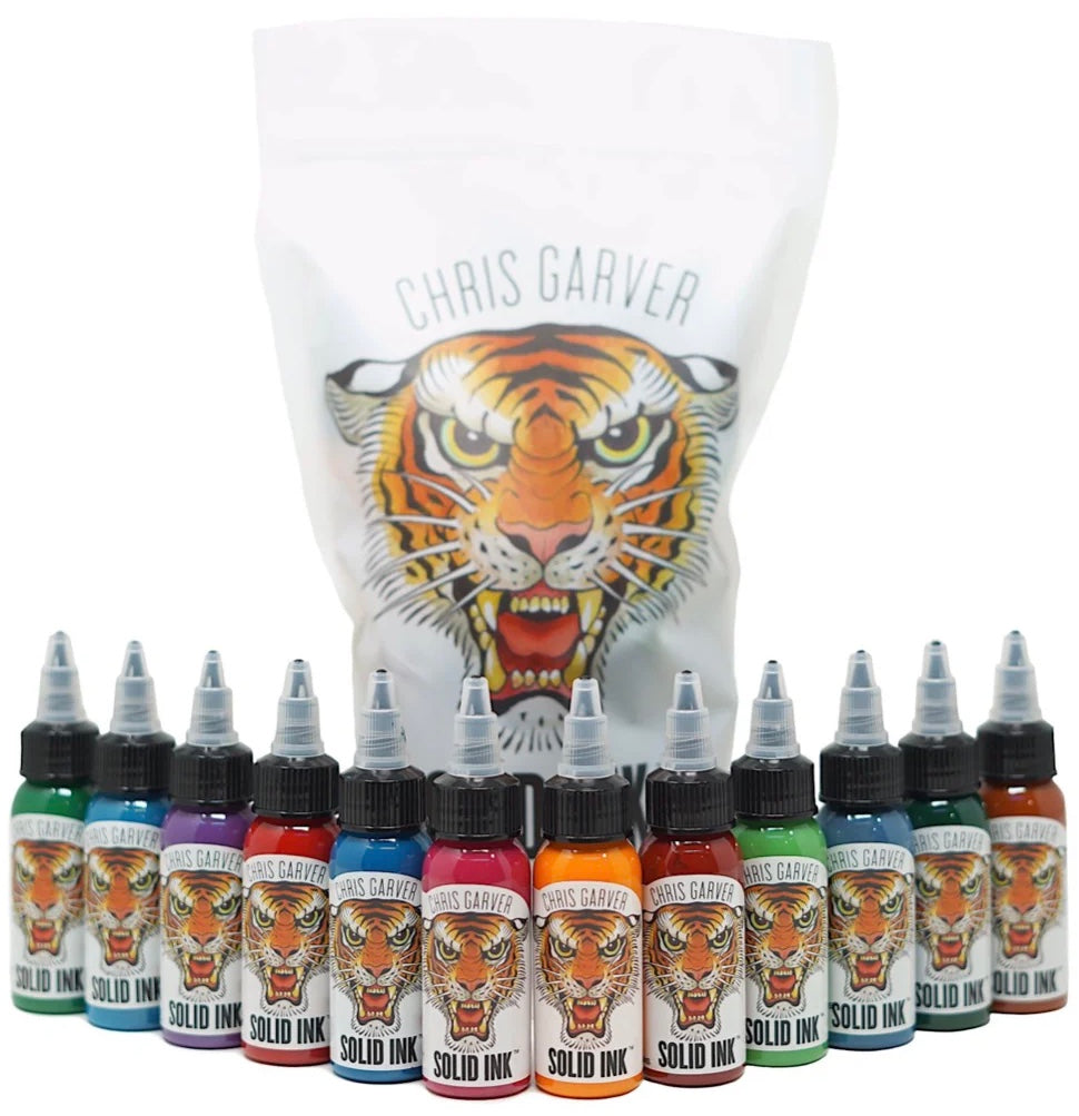 Solid Ink CHRIS GARVER 12 COLOR SET 1oz