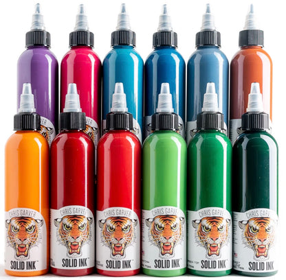 Solid Ink CHRIS GARVER 12 COLOR SET 1oz