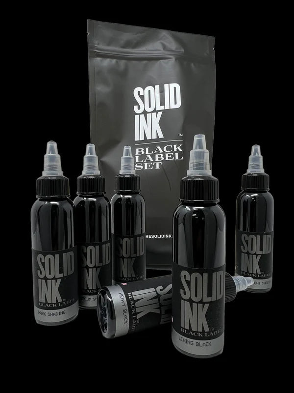 Solid Ink Black Label SET 2oz