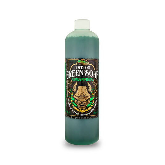 Aloe tattoo Green Soap Concentrate bottle 500ml