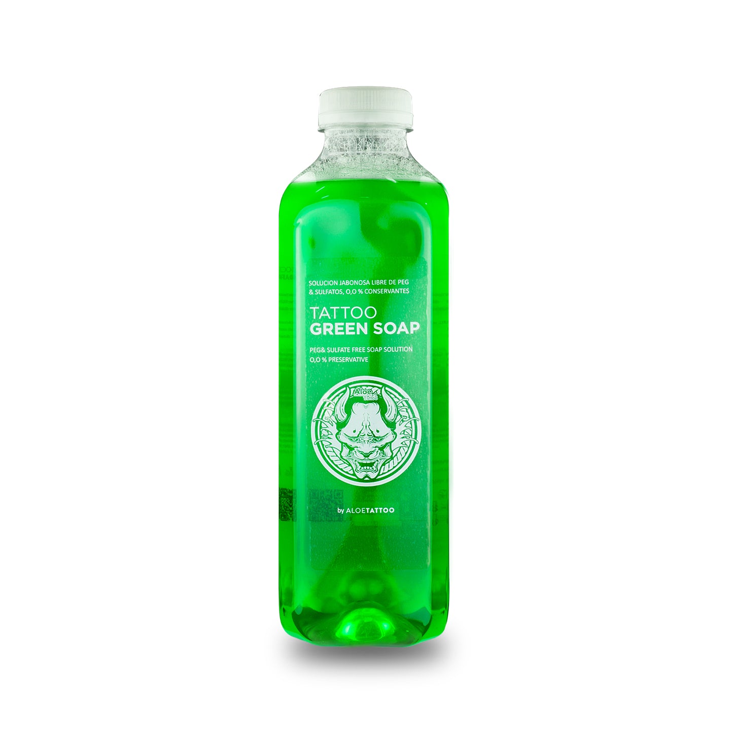 Aloe Tattoo Green Soap bottle 1l