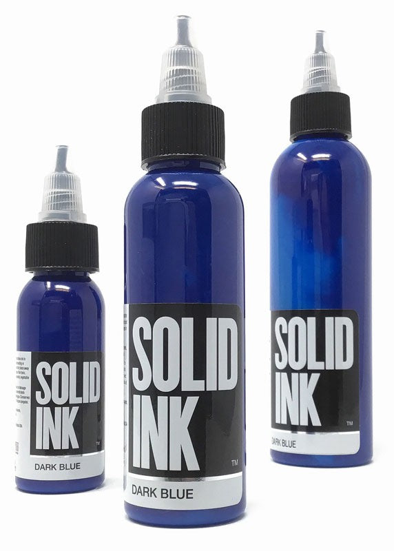 Solid Ink - Dark Blue 1oz photo