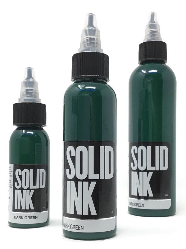 Solid Ink - Dark Green 1oz photo