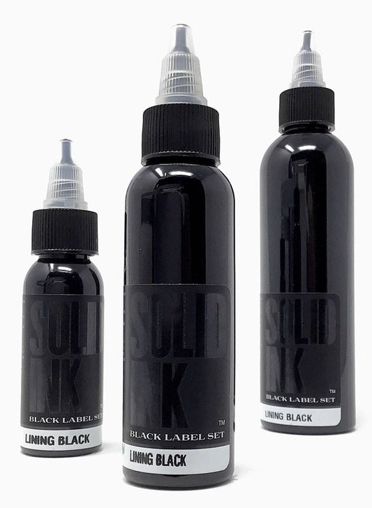 Solid Ink - Lining Black 4oz photo